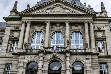 Fototapeta na wymiar Colmar Court of Appeal (Cour d'appel) building in German neo-baroque style. Colmar, France.
