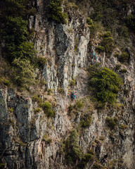 Mountain climbing