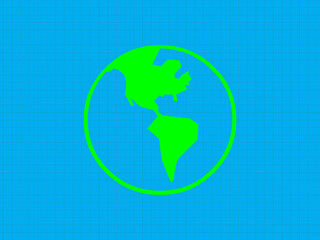 World map vector illustration, perfect for education, presentations, etc.
