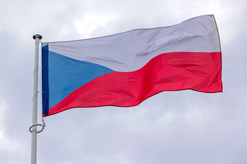 Fototapeta na wymiar Czech Republic Flag