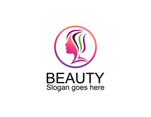 Obraz premium Beauty logo template with letter a concept premium vector