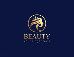 Luxury hair salon logo collection