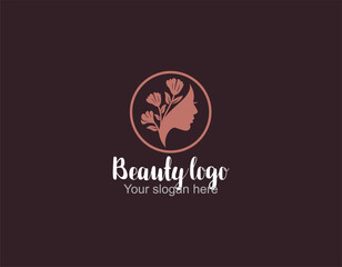 Fashion and beauty products skincare salon spa 3d luxury logo design