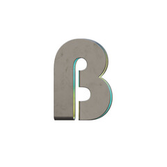 Wall Metal Sign 3D Alphabet or PNG Letters