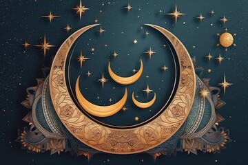 Obraz na płótnie Canvas Eid Mubarak , eid ul adha and eid ul fitr greetings and Ramadan Kareem greetings poster and background vector illustration design 
