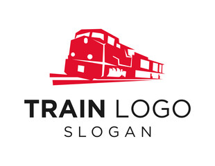 Logo about Train on a white background. created using the CorelDraw application.