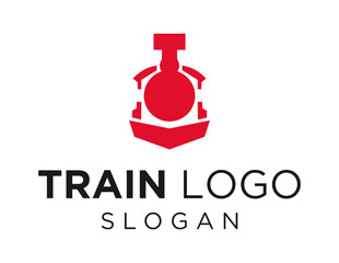 Logo about Train on a white background. created using the CorelDraw application.