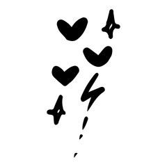 hand drawn cute ornament