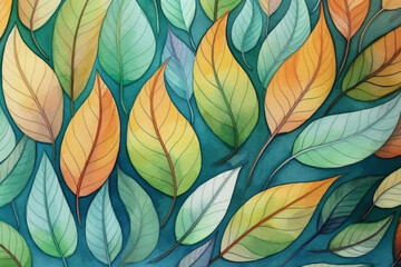 Obraz premium Valentine Background watercolor Generative AI