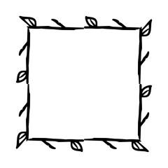 plant square frame