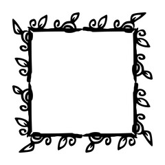 plant square frame