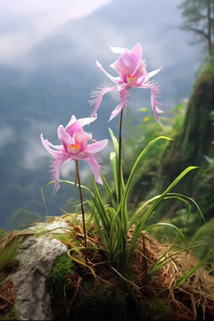 Flowers on the mountain.