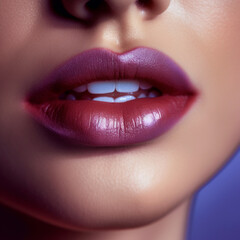 Obraz premium Attractive, Feminine Lips,