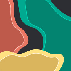 minimalistic background with simple shaves in the composition