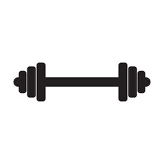 barbell icon design template vector isolated
