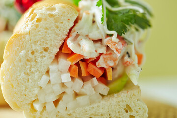 saigon baguette, Baguette Vietnamese Sandwich