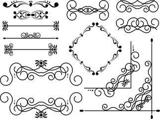 高級感のあるオーナメントセット　ブラック