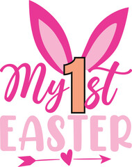 Easter Svg T shirt design Lettering