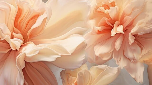Abstract pastel motion background, creative video texture movement with delicate colors, dreamy graphic with elegant and luxury style, feminine design for females 