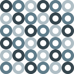 Cute vector seamless pattern. grey circle pattern. Decorative element, design template with grey shade.