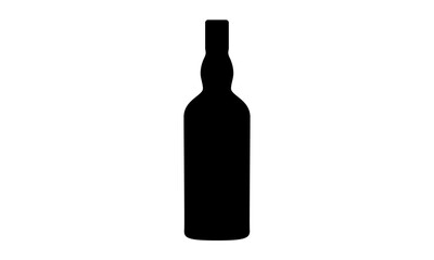 wine bottle logo