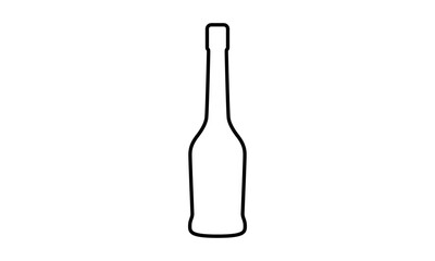 wine bottle logo