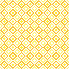 Cute vector seamless pattern. yellow rhombus pattern. Decorative element, design template with yellow shade.