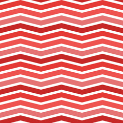 Cute vector seamless pattern. red zigzag line pattern. Decorative element, design template with red shade.