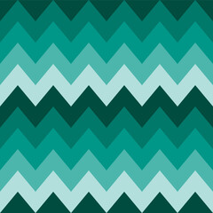 Cute vector seamless pattern. zigzag pattern. Decorative element, design template with green tone.