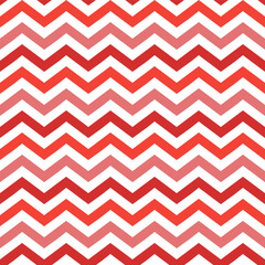 Cute vector seamless pattern. red zigzag pattern. Decorative element, design template with red shade.