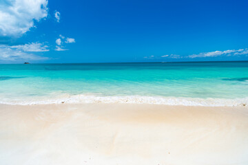 seascape summer nature at summertime vacation. seascape summer nature