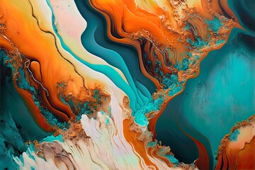 An oil abstract illustration - Artwork 6