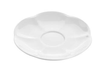 white dish on transparent png