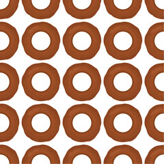 Pattern homemade cookie different taste in pastry biscuit