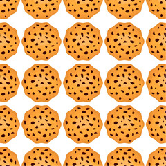 Pattern homemade cookie different taste in pastry biscuit