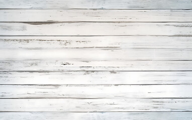 Obraz na płótnie Canvas The white wood texture with natural patterns background - Ai generative