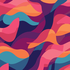 background with shapes and curves arranged in an organic way