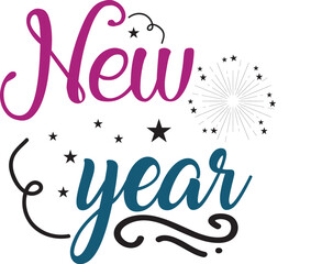 Happy New Year T-shirt about New year 