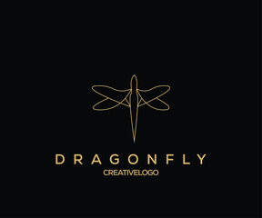 symbol dragonfly illustration icon