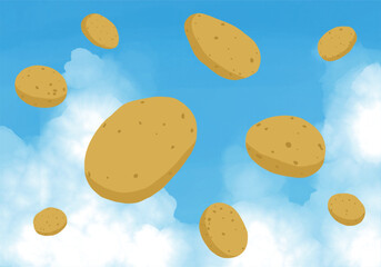 potatoes in the sky