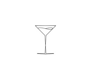 glass isolated cocktail 