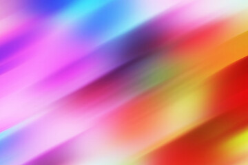 Obraz premium Abstract geometric stripes Background defocused Vivid blurred colorful wallpaper illustration