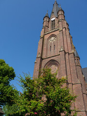 Fototapeta premium Die Kirche St. Ludgerus in Weseke im Münsterland