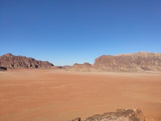 Wadi Rum desert at Jordan