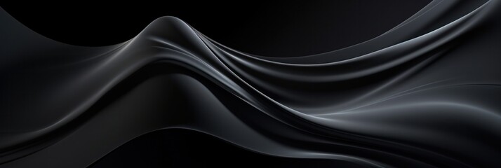 Fototapeta premium Luxury silk wave background. Illustration Generative AI.