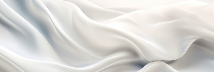 Fototapeta premium Luxury silk wave background. Illustration Generative AI.