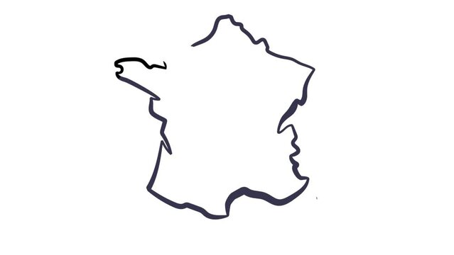 Animation France Map