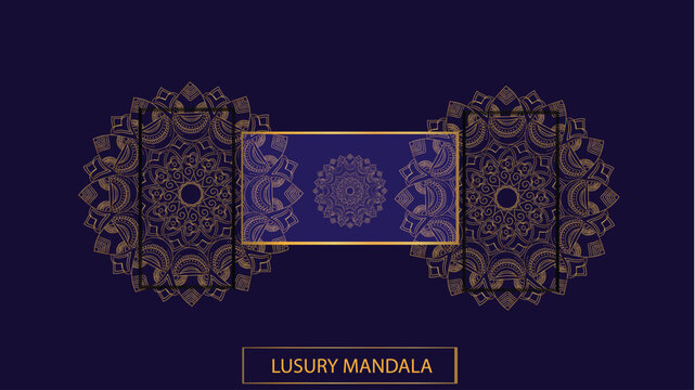 Luxury mandala design . corporate mandala design template . vintage card with ornament