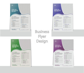 Business Flyer design template for business