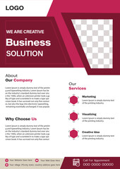 Digital Marketing Agency Flyer, Business Marketing Flyer Set,corporate Business Flyer Template Design Set With Blue, Yellow, Pink And Green Color.digital Marketing New Flyer.grow your business flyer d